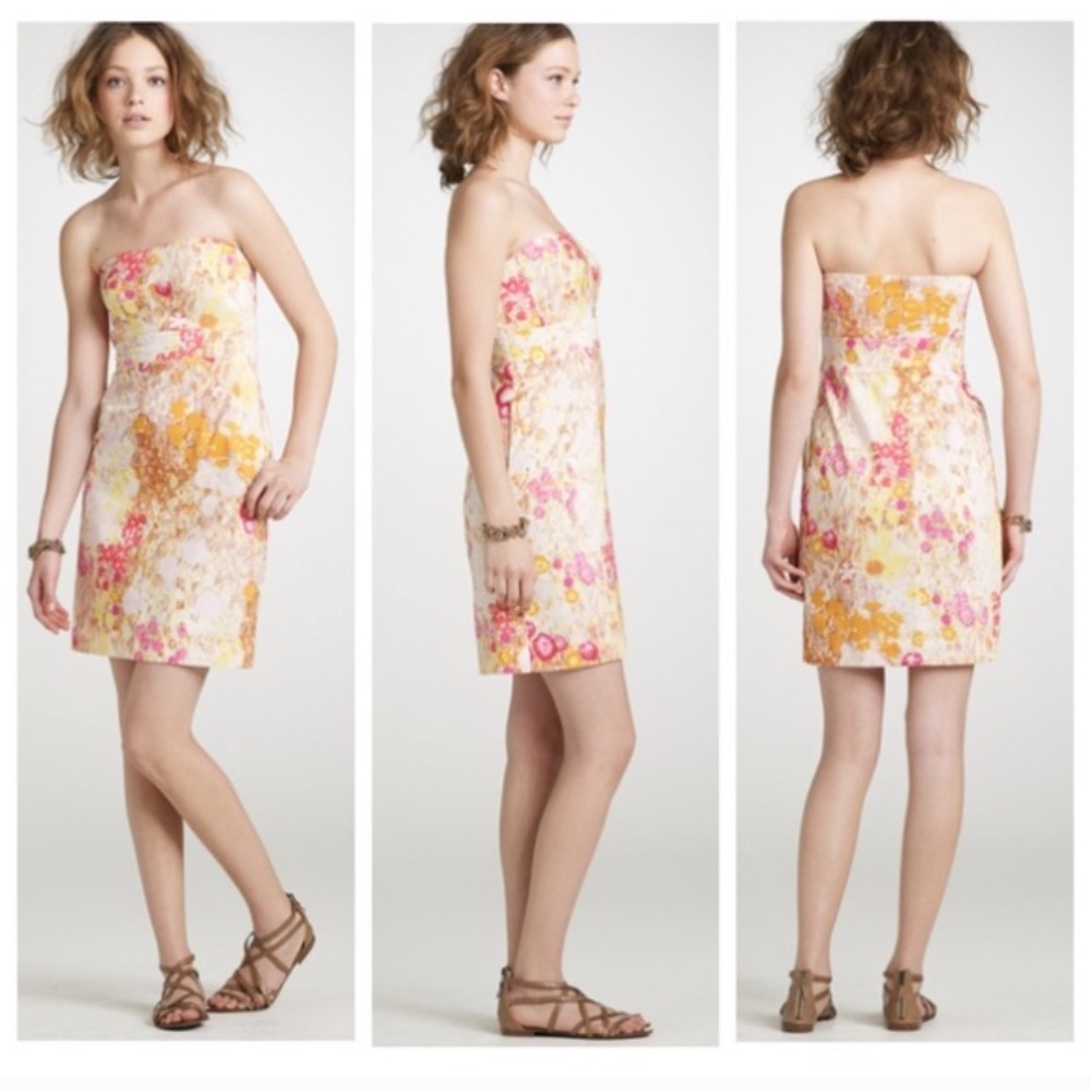 🌟4/$20🌟 J.Crew sunshine peony dress